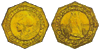 minerva en la moneda de 1915